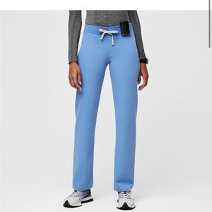 Figs Livingston Basic Pants Tall Ceil Blue LARGE